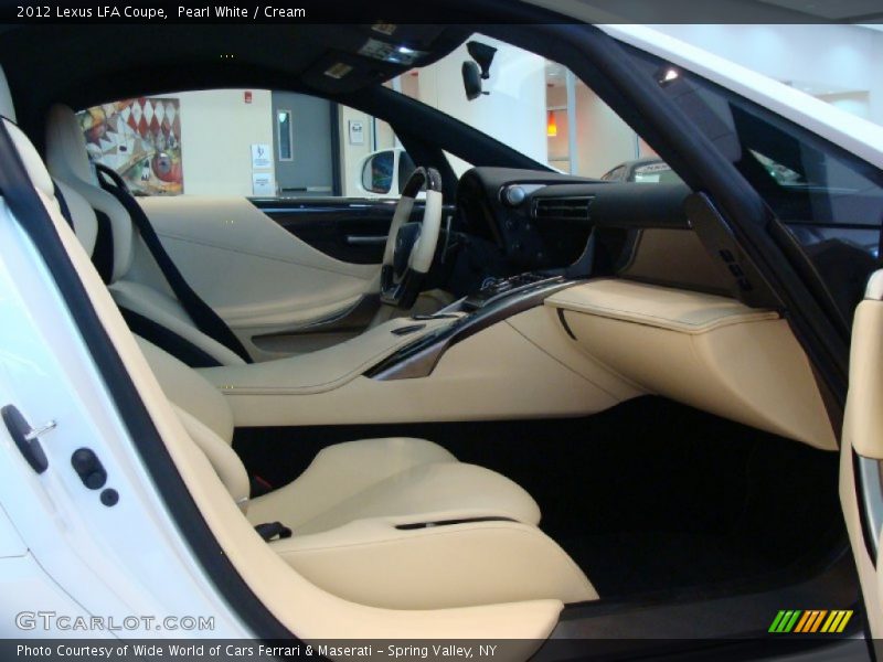  2012 LFA Coupe Cream Interior