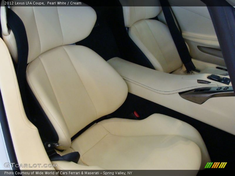  2012 LFA Coupe Cream Interior