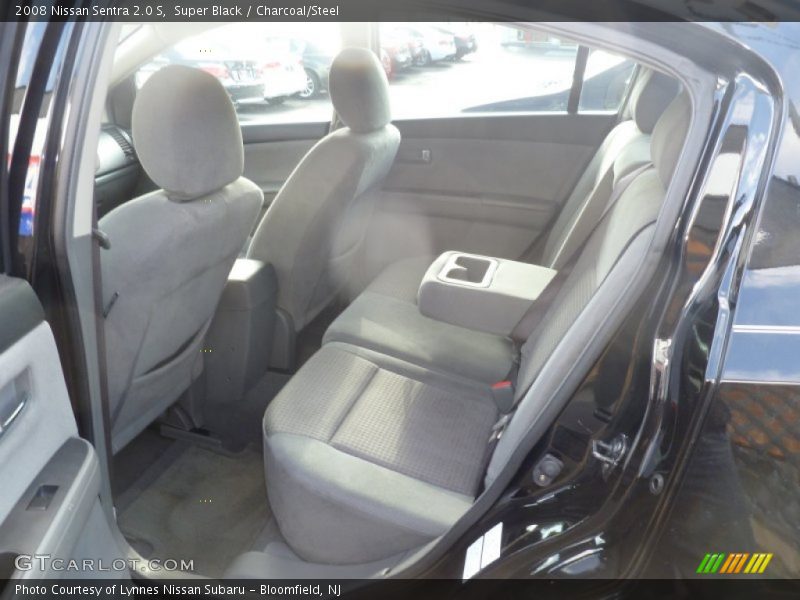 Super Black / Charcoal/Steel 2008 Nissan Sentra 2.0 S
