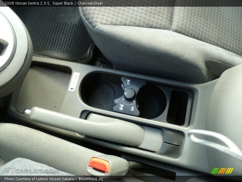 Super Black / Charcoal/Steel 2008 Nissan Sentra 2.0 S