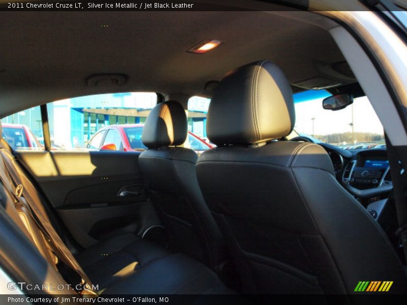 Silver Ice Metallic / Jet Black Leather 2011 Chevrolet Cruze LT