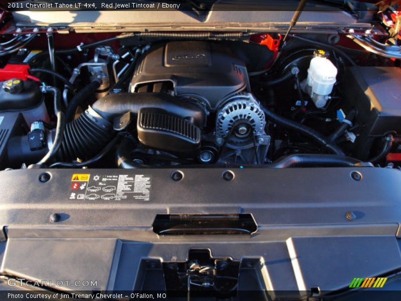 Red Jewel Tintcoat / Ebony 2011 Chevrolet Tahoe LT 4x4