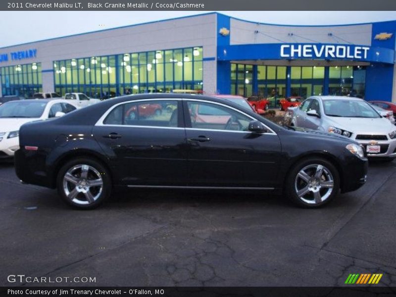 Black Granite Metallic / Cocoa/Cashmere 2011 Chevrolet Malibu LT