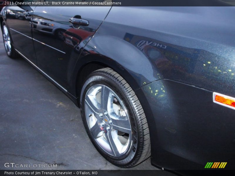 Black Granite Metallic / Cocoa/Cashmere 2011 Chevrolet Malibu LT