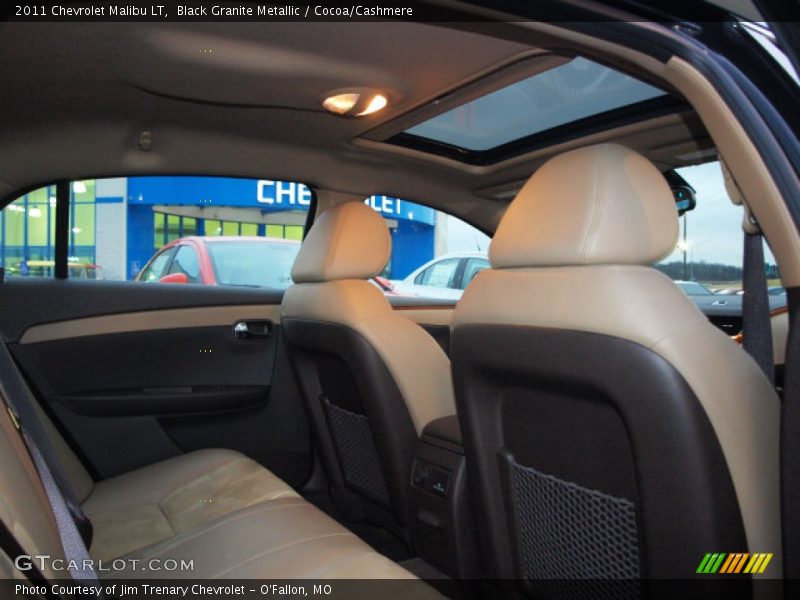 Black Granite Metallic / Cocoa/Cashmere 2011 Chevrolet Malibu LT