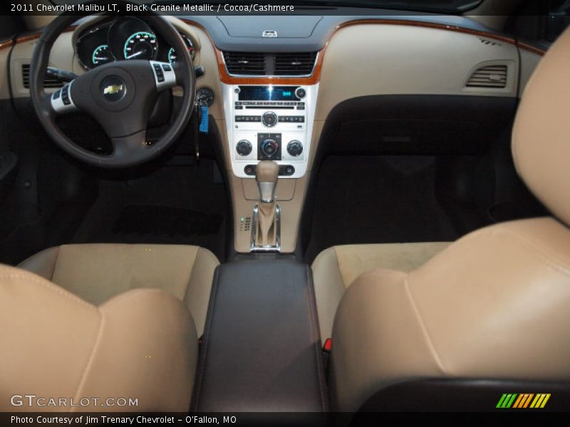 Black Granite Metallic / Cocoa/Cashmere 2011 Chevrolet Malibu LT