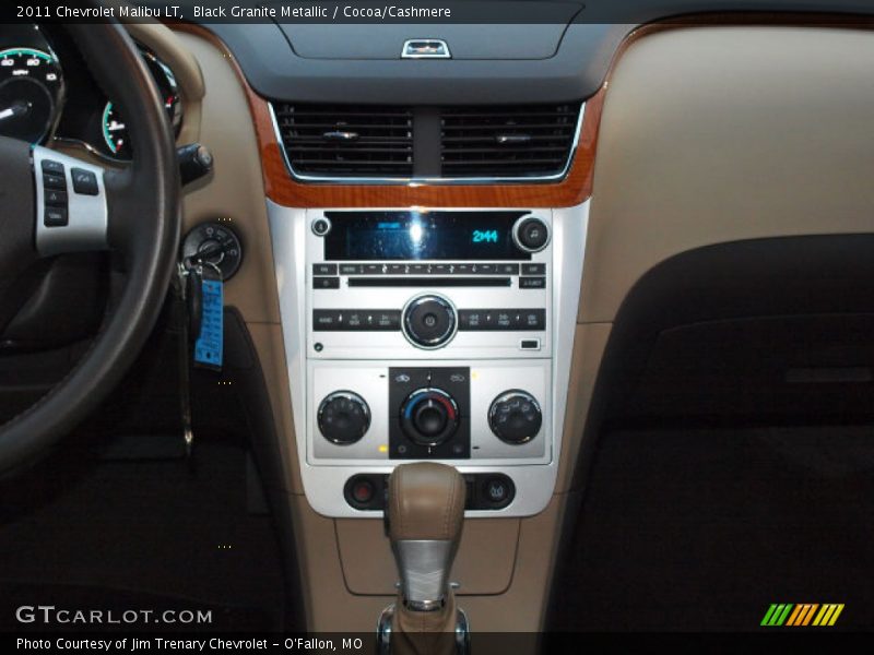 Black Granite Metallic / Cocoa/Cashmere 2011 Chevrolet Malibu LT