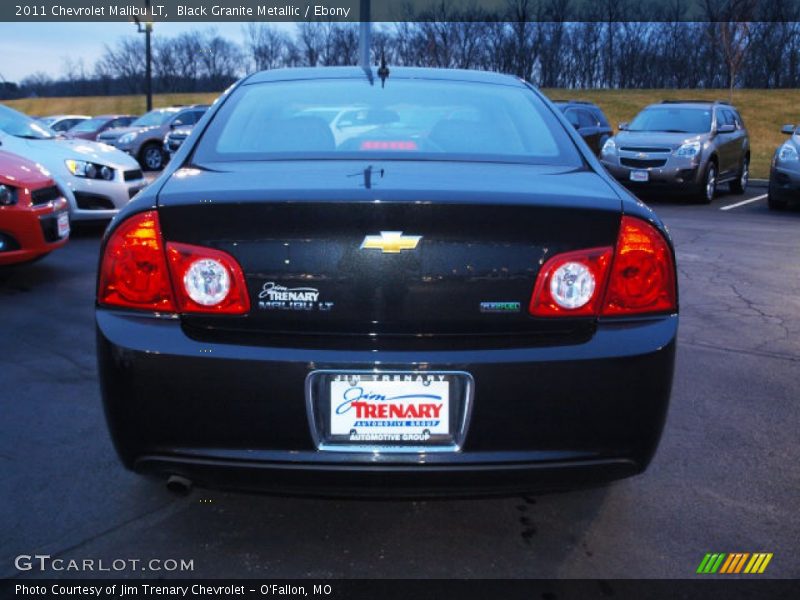 Black Granite Metallic / Ebony 2011 Chevrolet Malibu LT