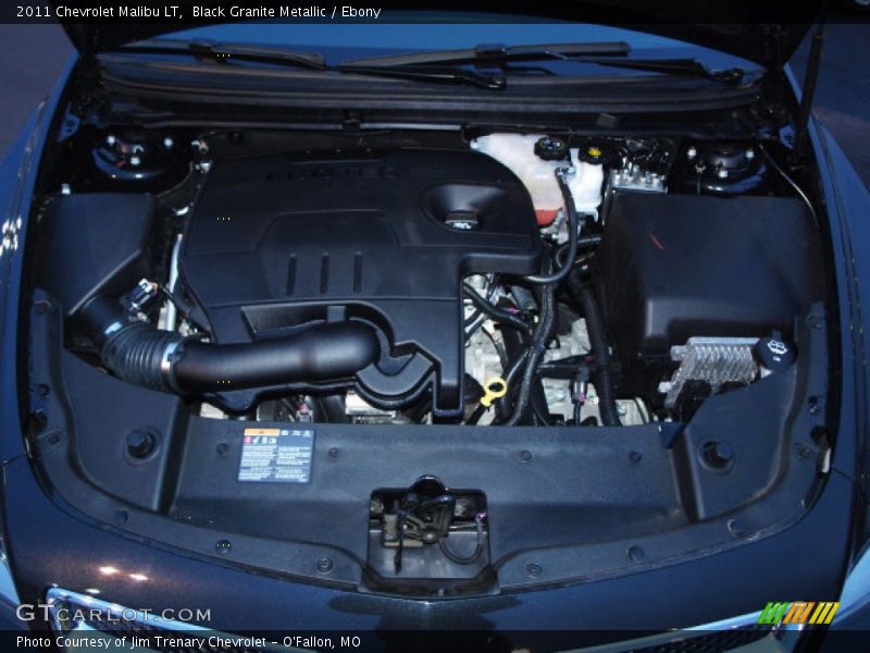 Black Granite Metallic / Ebony 2011 Chevrolet Malibu LT