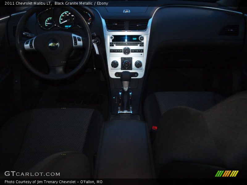 Black Granite Metallic / Ebony 2011 Chevrolet Malibu LT