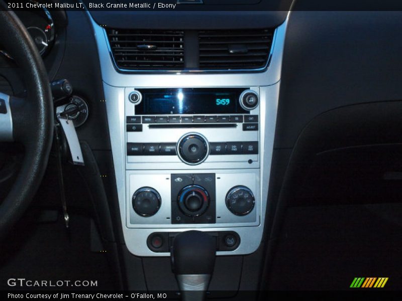 Black Granite Metallic / Ebony 2011 Chevrolet Malibu LT
