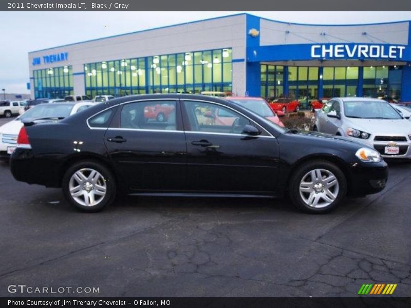 Black / Gray 2011 Chevrolet Impala LT
