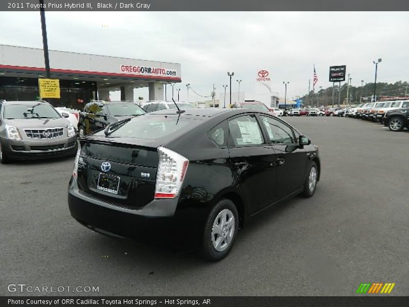 Black / Dark Gray 2011 Toyota Prius Hybrid III
