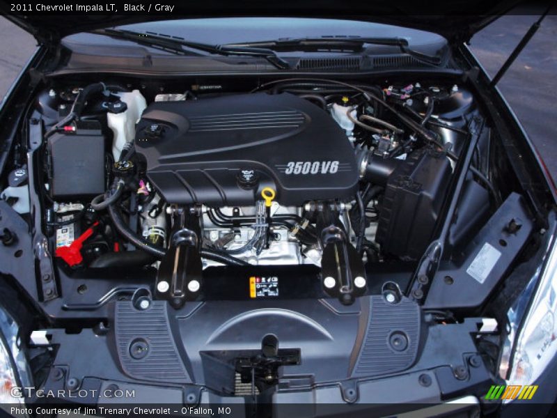 Black / Gray 2011 Chevrolet Impala LT
