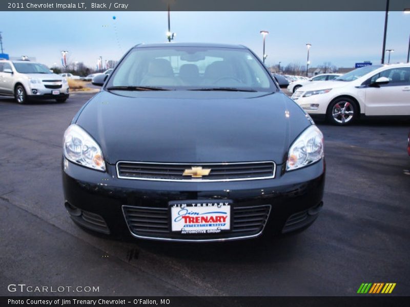 Black / Gray 2011 Chevrolet Impala LT