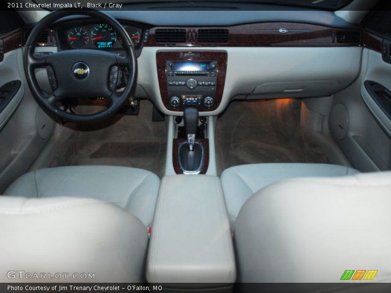 Black / Gray 2011 Chevrolet Impala LT