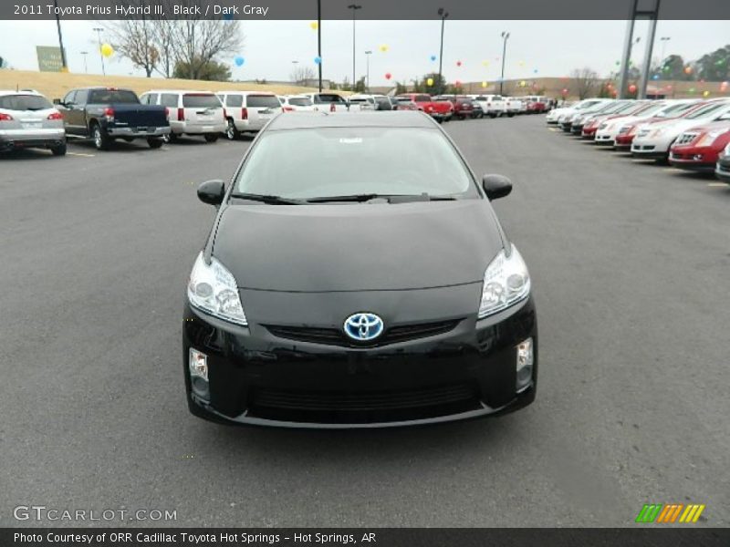 Black / Dark Gray 2011 Toyota Prius Hybrid III