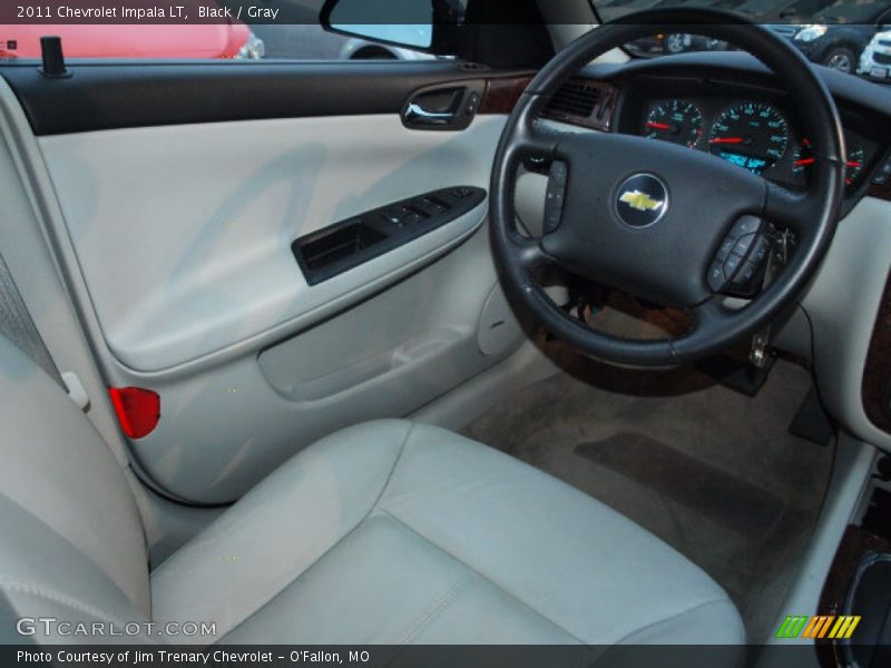 Black / Gray 2011 Chevrolet Impala LT