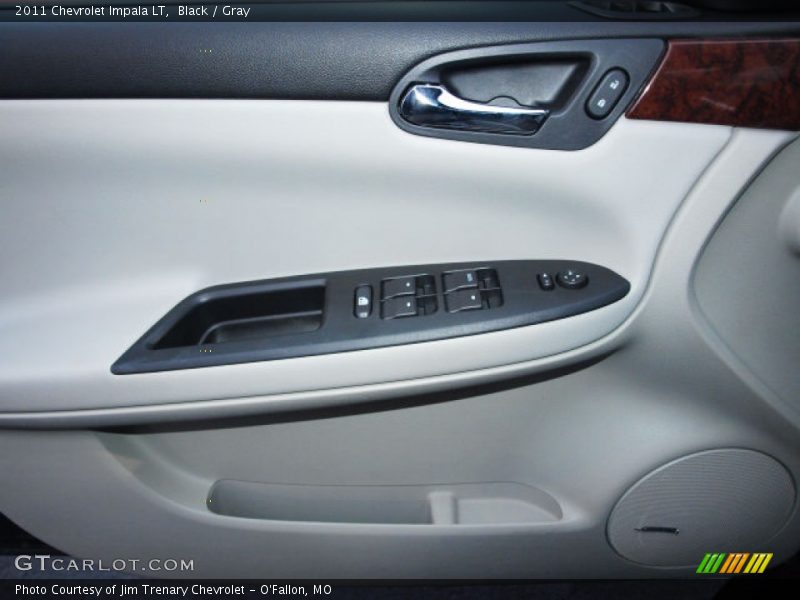 Black / Gray 2011 Chevrolet Impala LT