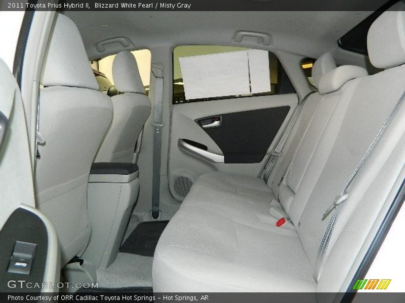 Blizzard White Pearl / Misty Gray 2011 Toyota Prius Hybrid II