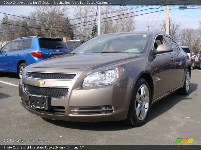Mocha Steel Metallic / Cocoa/Cashmere 2010 Chevrolet Malibu LT Sedan