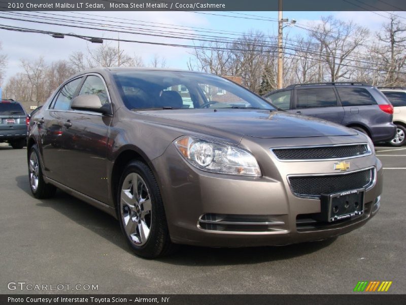 Mocha Steel Metallic / Cocoa/Cashmere 2010 Chevrolet Malibu LT Sedan