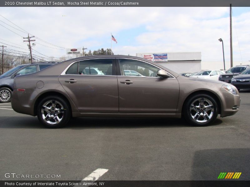 Mocha Steel Metallic / Cocoa/Cashmere 2010 Chevrolet Malibu LT Sedan