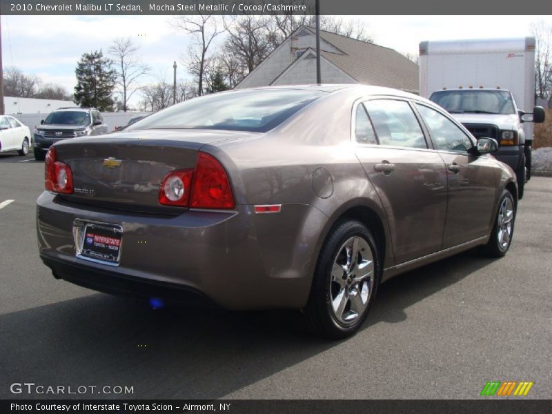 Mocha Steel Metallic / Cocoa/Cashmere 2010 Chevrolet Malibu LT Sedan