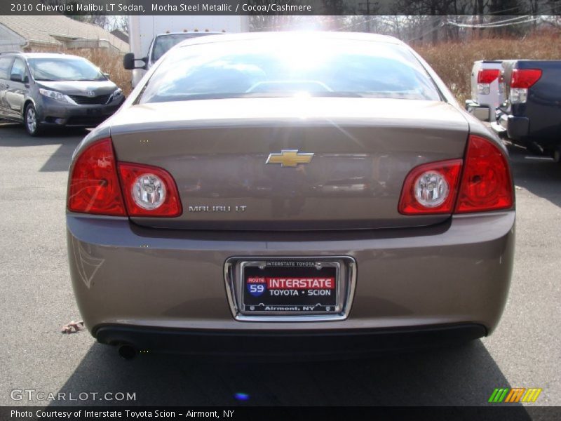 Mocha Steel Metallic / Cocoa/Cashmere 2010 Chevrolet Malibu LT Sedan