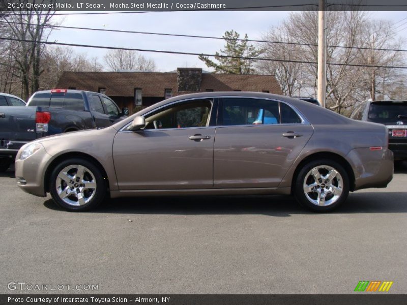 Mocha Steel Metallic / Cocoa/Cashmere 2010 Chevrolet Malibu LT Sedan