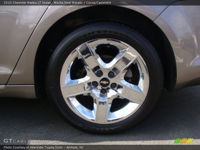 Mocha Steel Metallic / Cocoa/Cashmere 2010 Chevrolet Malibu LT Sedan