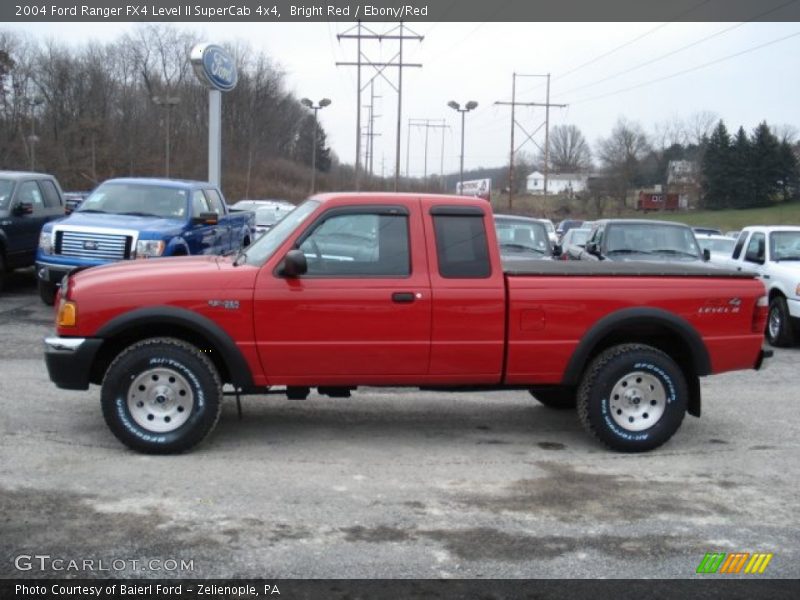  2004 Ranger FX4 Level II SuperCab 4x4 Bright Red