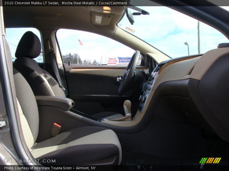 Mocha Steel Metallic / Cocoa/Cashmere 2010 Chevrolet Malibu LT Sedan