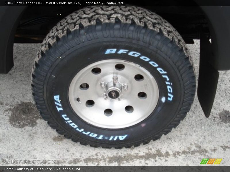  2004 Ranger FX4 Level II SuperCab 4x4 Wheel