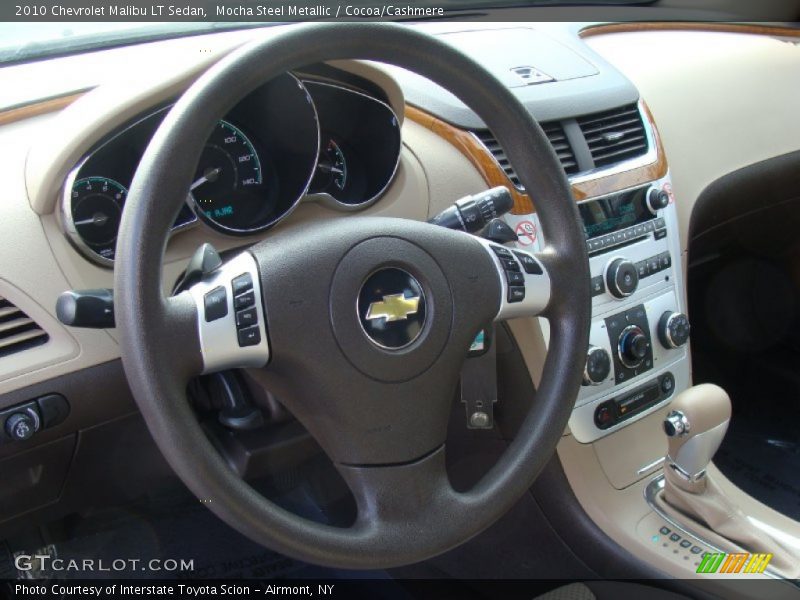 Mocha Steel Metallic / Cocoa/Cashmere 2010 Chevrolet Malibu LT Sedan