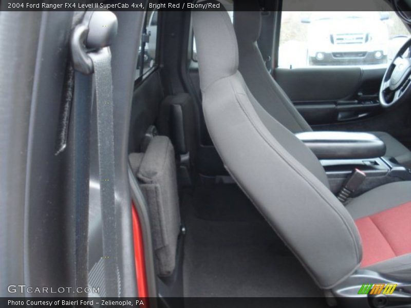 Bright Red / Ebony/Red 2004 Ford Ranger FX4 Level II SuperCab 4x4