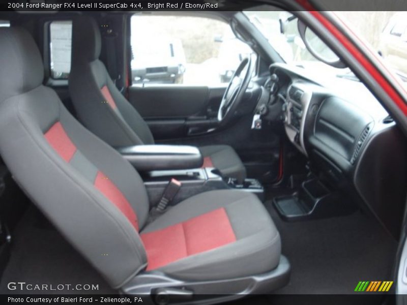  2004 Ranger FX4 Level II SuperCab 4x4 Ebony/Red Interior
