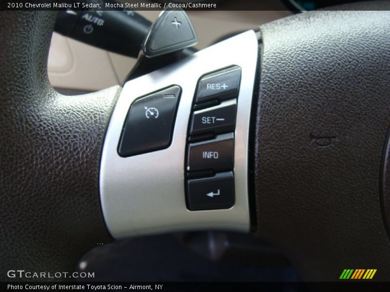 Mocha Steel Metallic / Cocoa/Cashmere 2010 Chevrolet Malibu LT Sedan