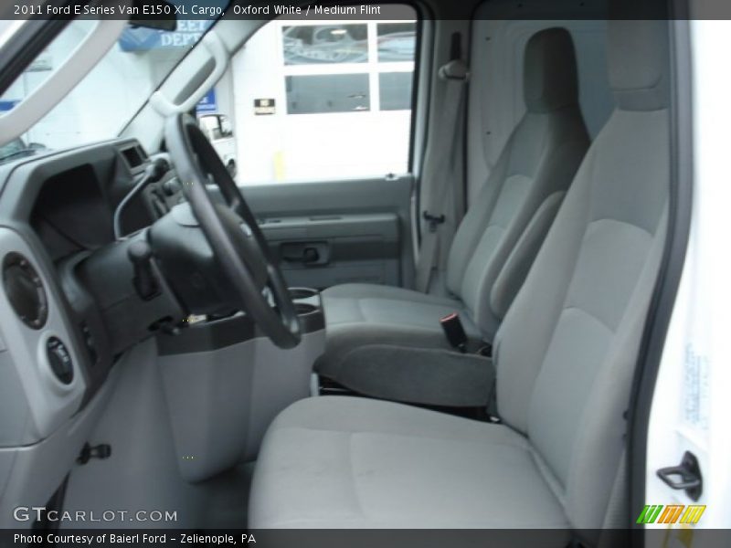 Oxford White / Medium Flint 2011 Ford E Series Van E150 XL Cargo