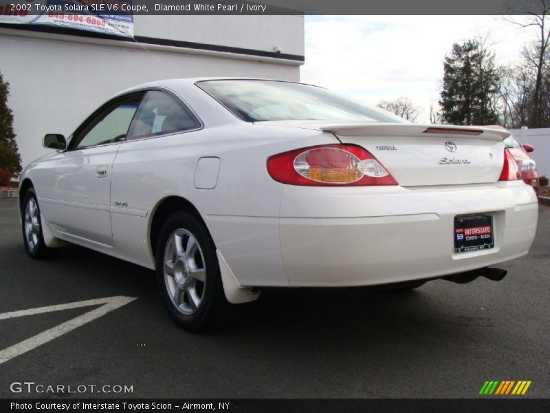 Diamond White Pearl / Ivory 2002 Toyota Solara SLE V6 Coupe