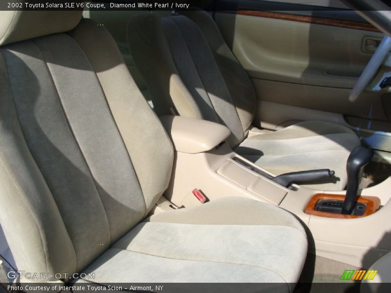 Diamond White Pearl / Ivory 2002 Toyota Solara SLE V6 Coupe