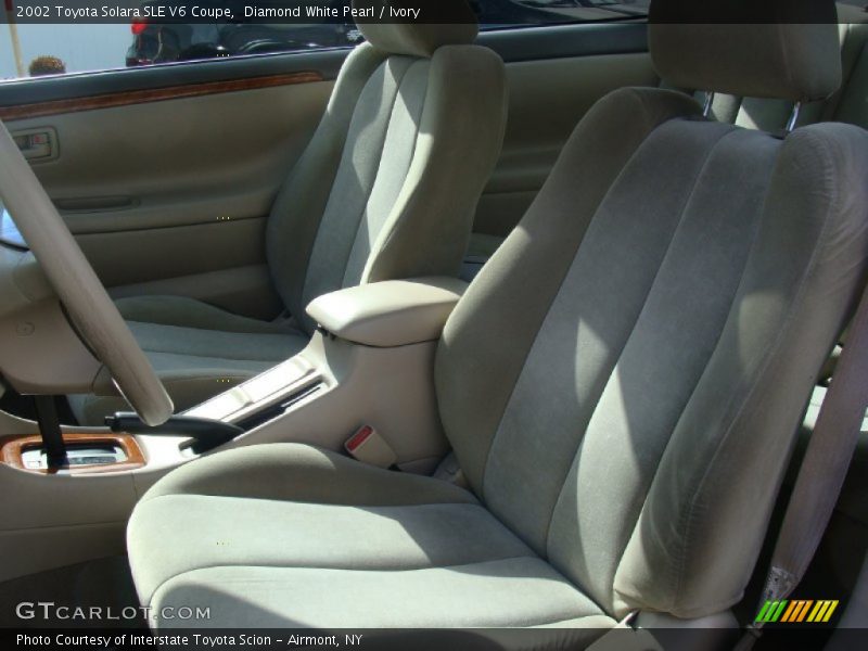 Diamond White Pearl / Ivory 2002 Toyota Solara SLE V6 Coupe