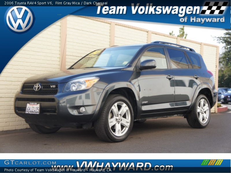 Flint Gray Mica / Dark Charcoal 2006 Toyota RAV4 Sport V6