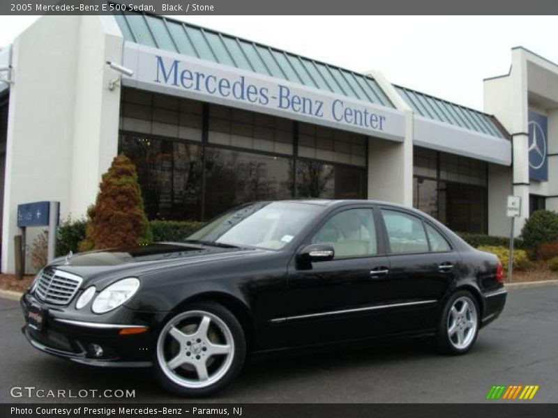 Black / Stone 2005 Mercedes-Benz E 500 Sedan