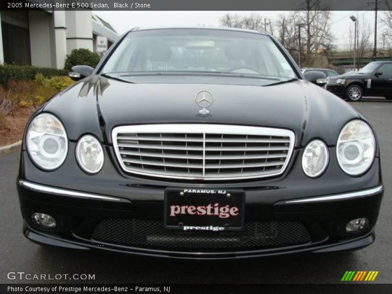 Black / Stone 2005 Mercedes-Benz E 500 Sedan