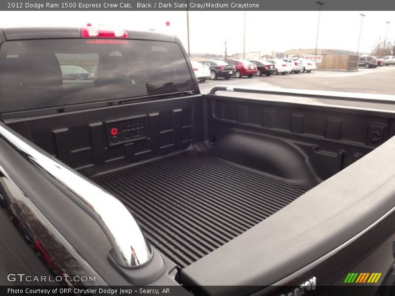 Black / Dark Slate Gray/Medium Graystone 2012 Dodge Ram 1500 Express Crew Cab