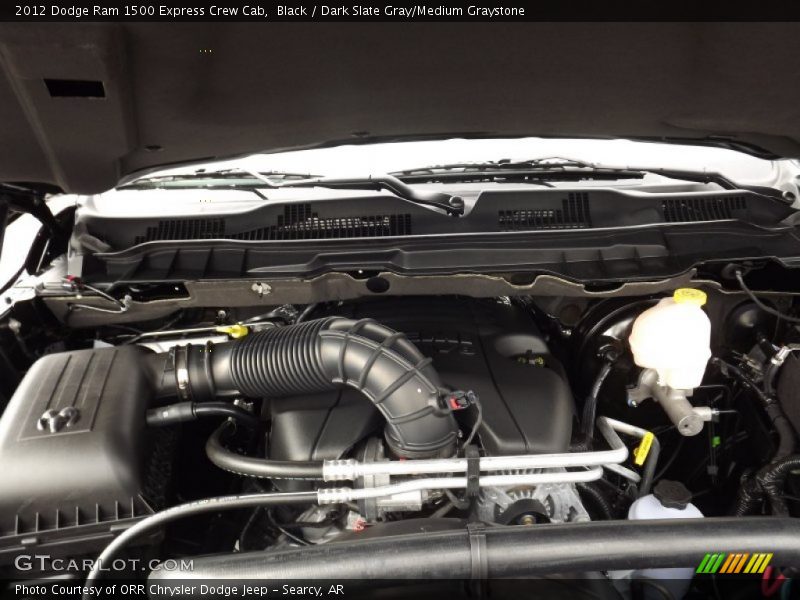 Black / Dark Slate Gray/Medium Graystone 2012 Dodge Ram 1500 Express Crew Cab