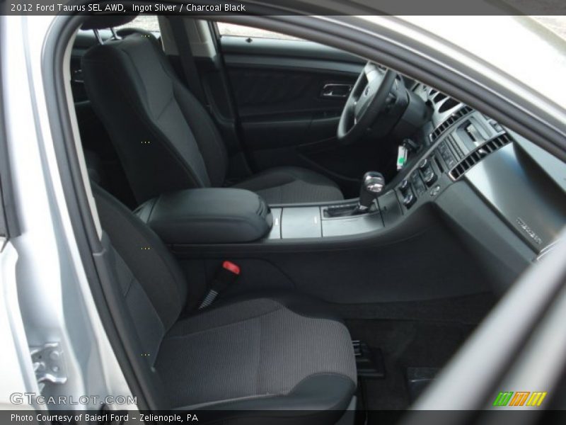 Ingot Silver / Charcoal Black 2012 Ford Taurus SEL AWD