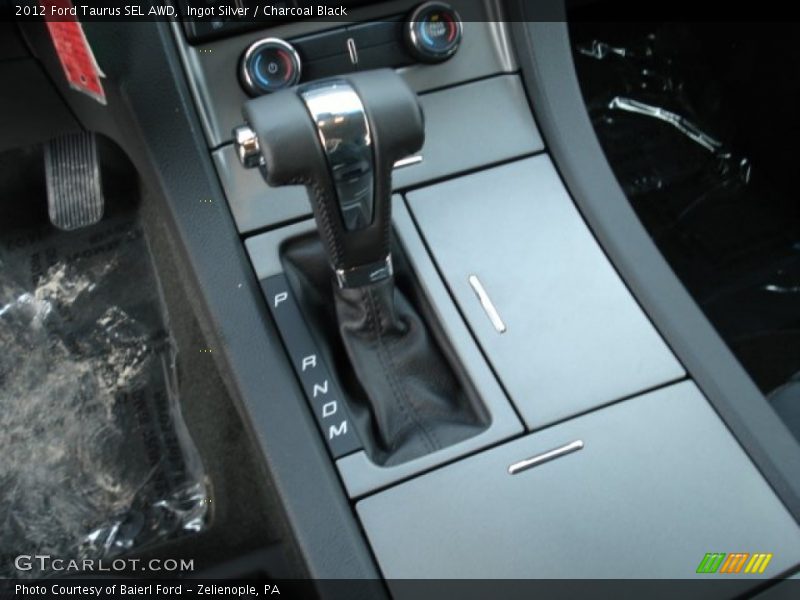 2012 Taurus SEL AWD 6 Speed SelectShift Automatic Shifter