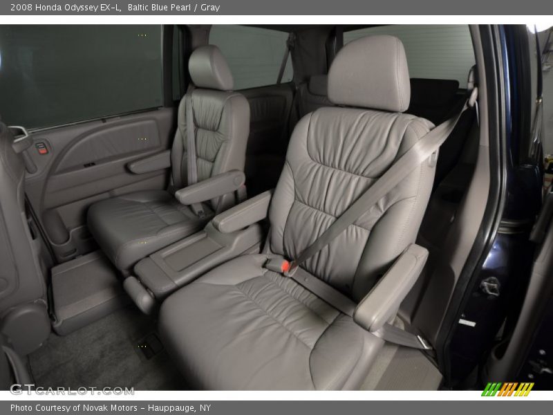 Baltic Blue Pearl / Gray 2008 Honda Odyssey EX-L